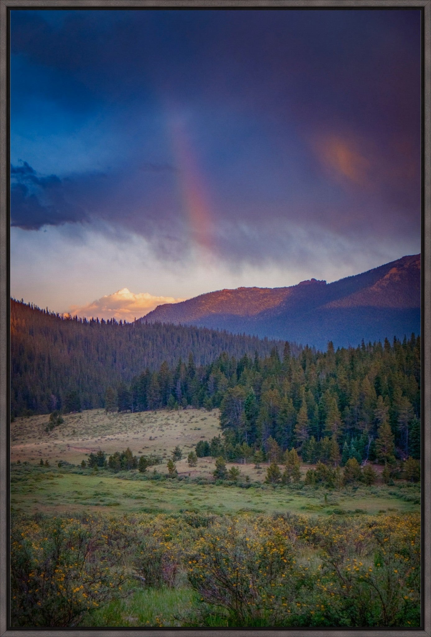 Rainbow on the Mountain I