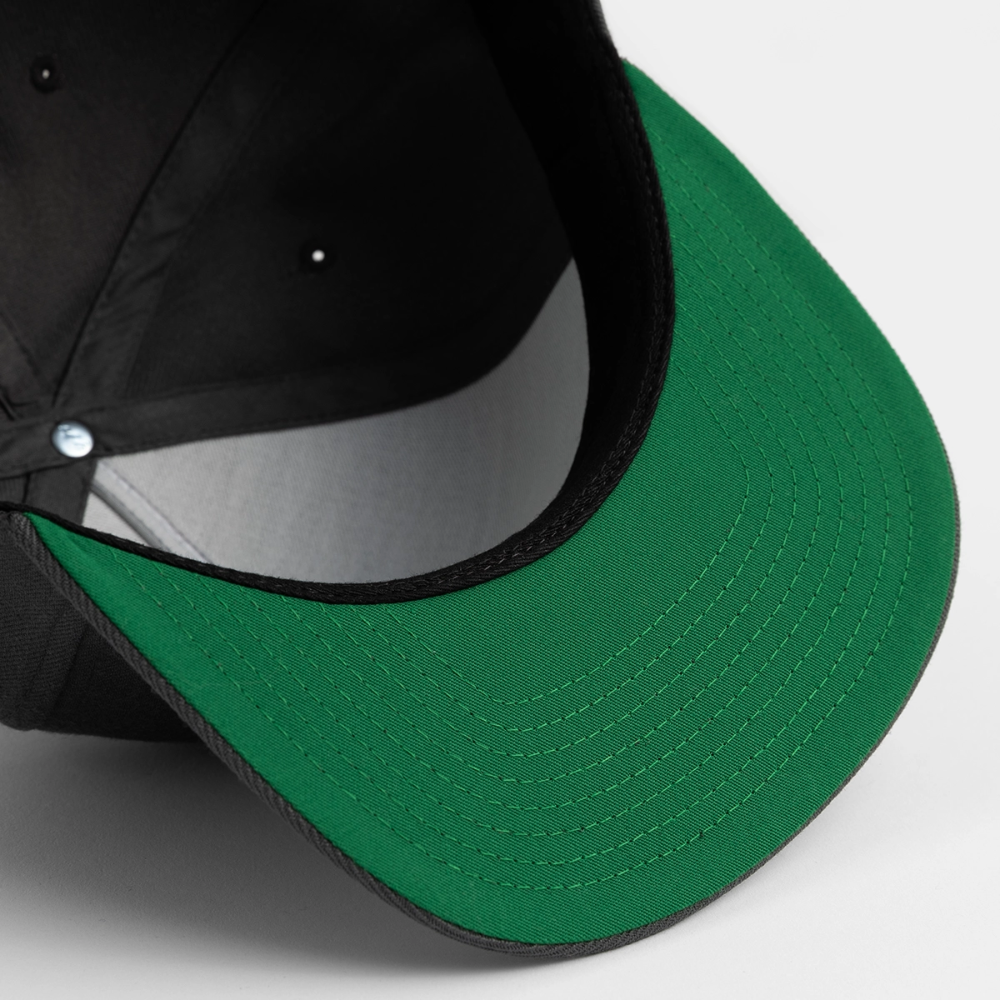 Tif Holmes Photography (Mountain Logo) Snapback Baseball Cap - dark grey