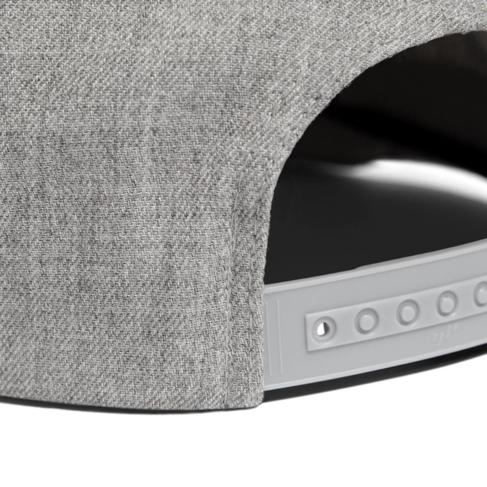 Tif Holmes Photography (Mountain Logo) Snapback Baseball Cap - heather gray