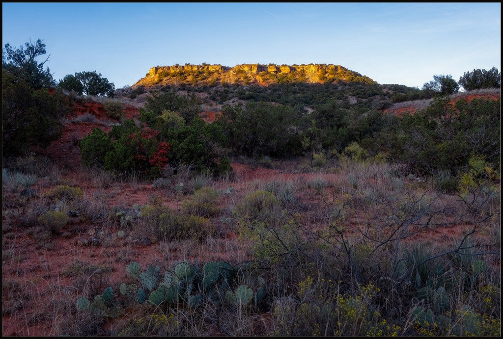 Light on the Caprock