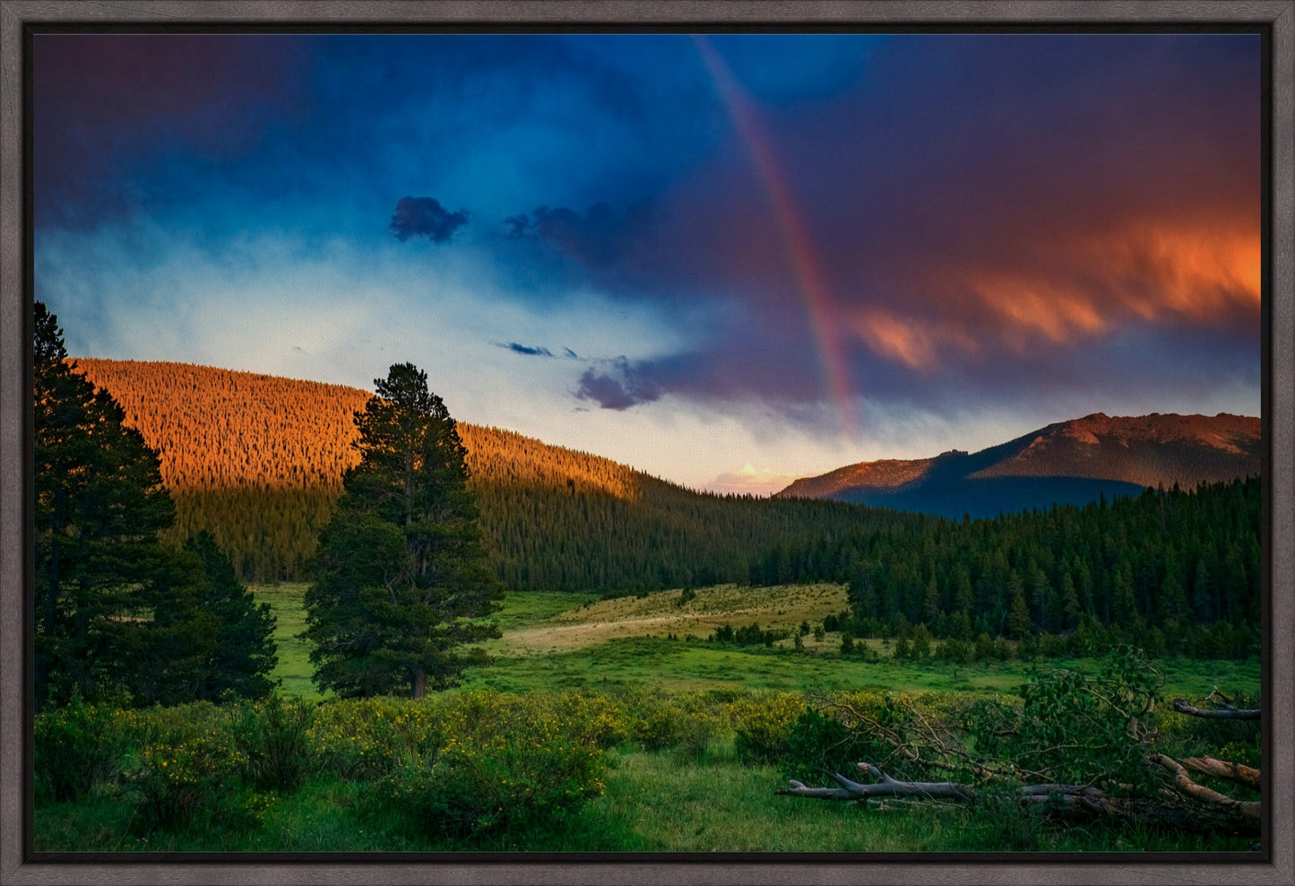 Rainbow on the Mountain II