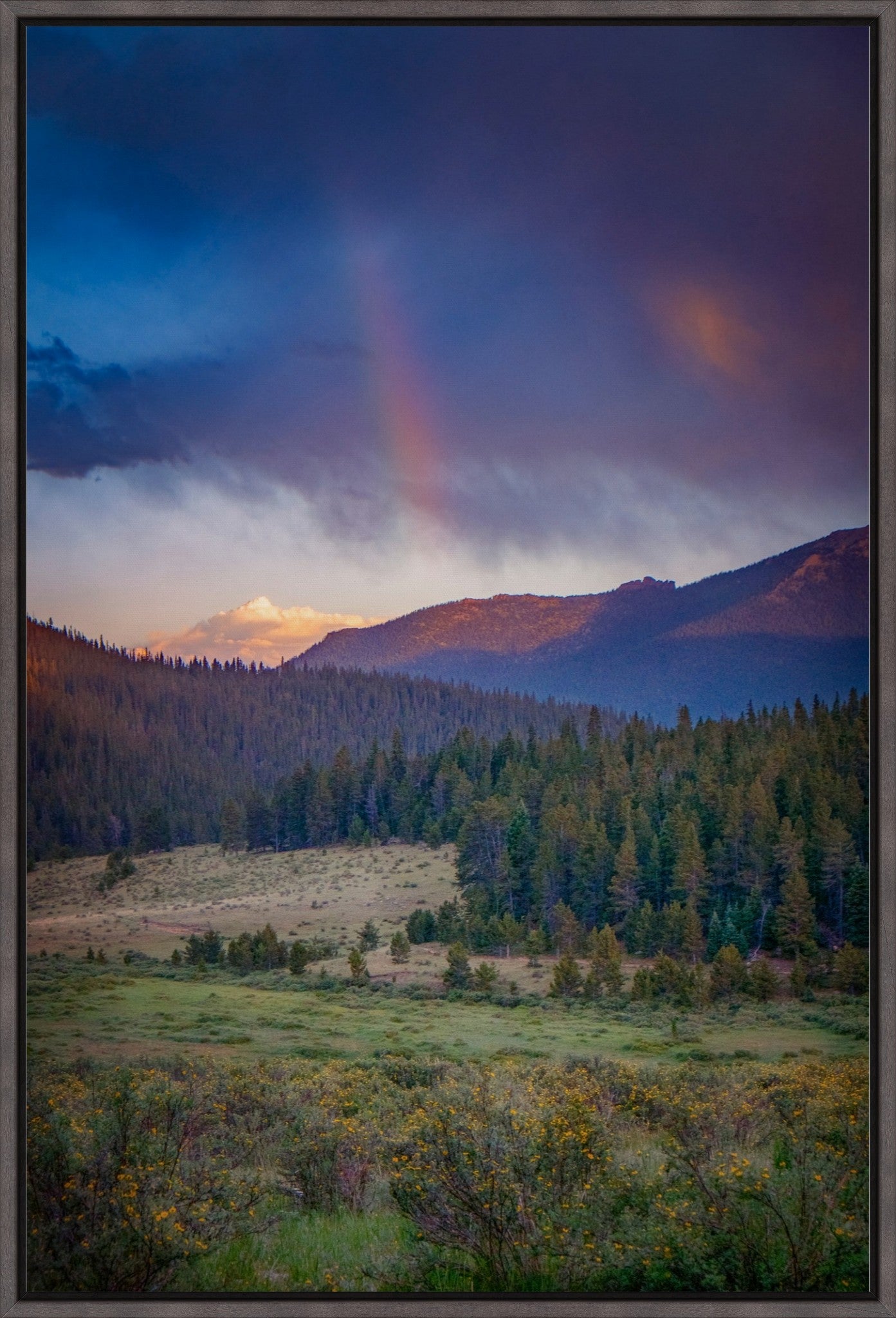 Rainbow on the Mountain I