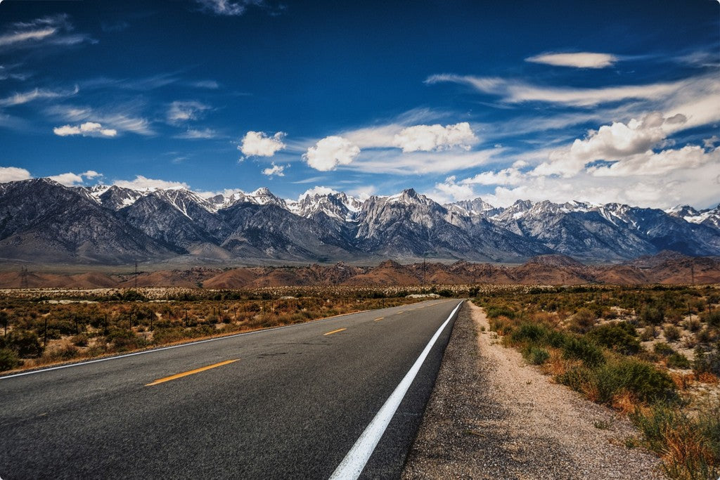Highway to Lone Pine & Mt. Whitney