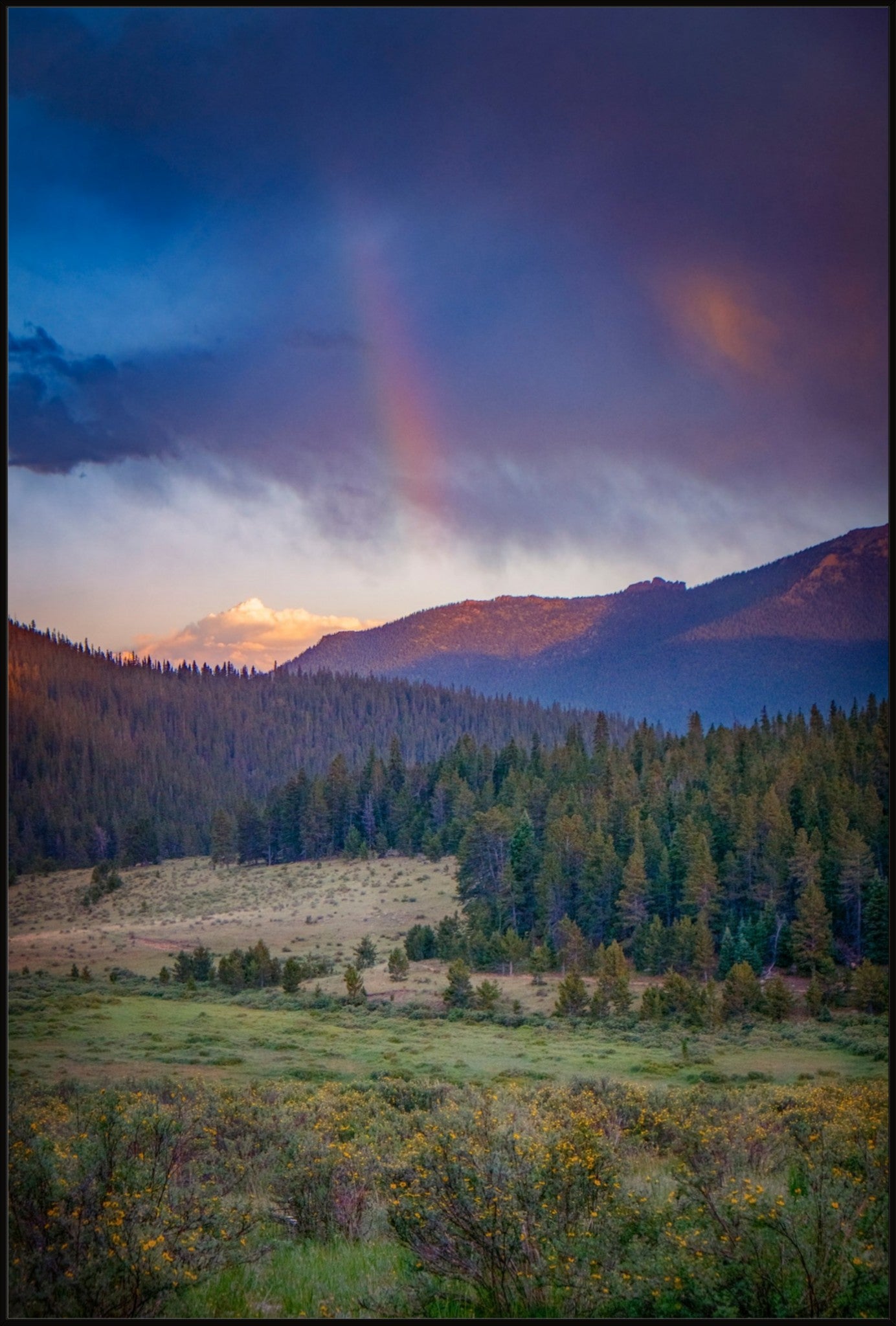 Rainbow on the Mountain I
