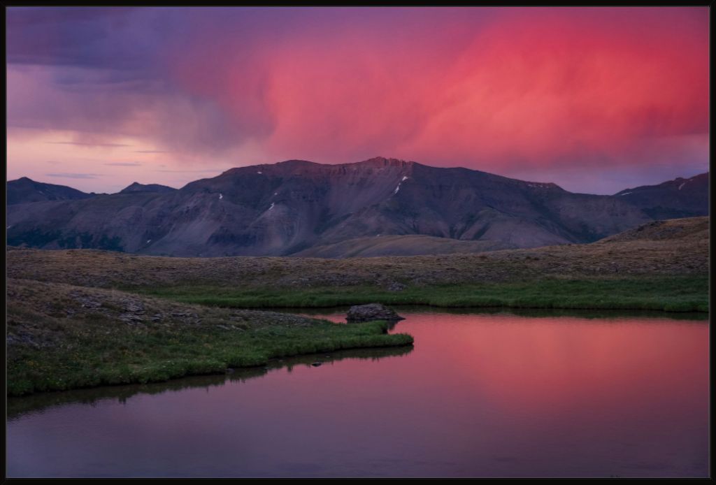 Fire on the Pond