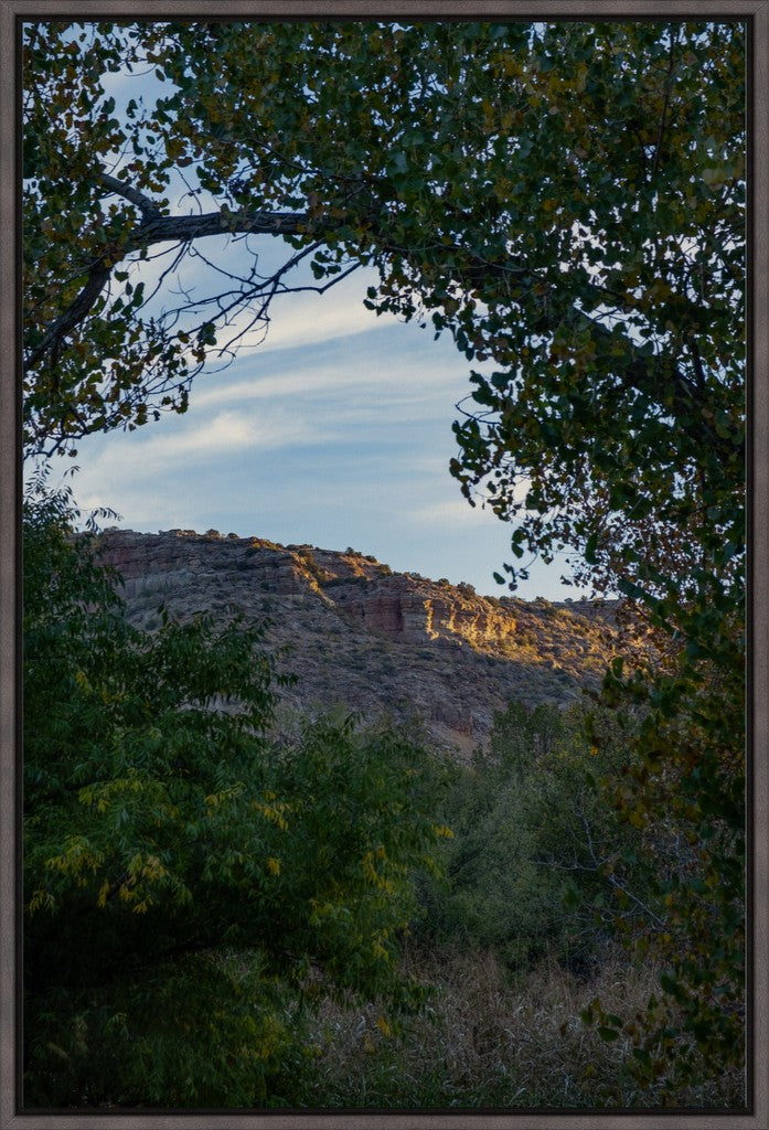 First Light on the Canyon Walls