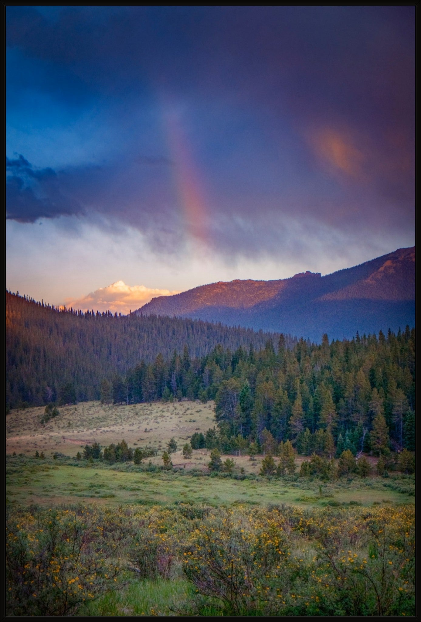 Rainbow on the Mountain I