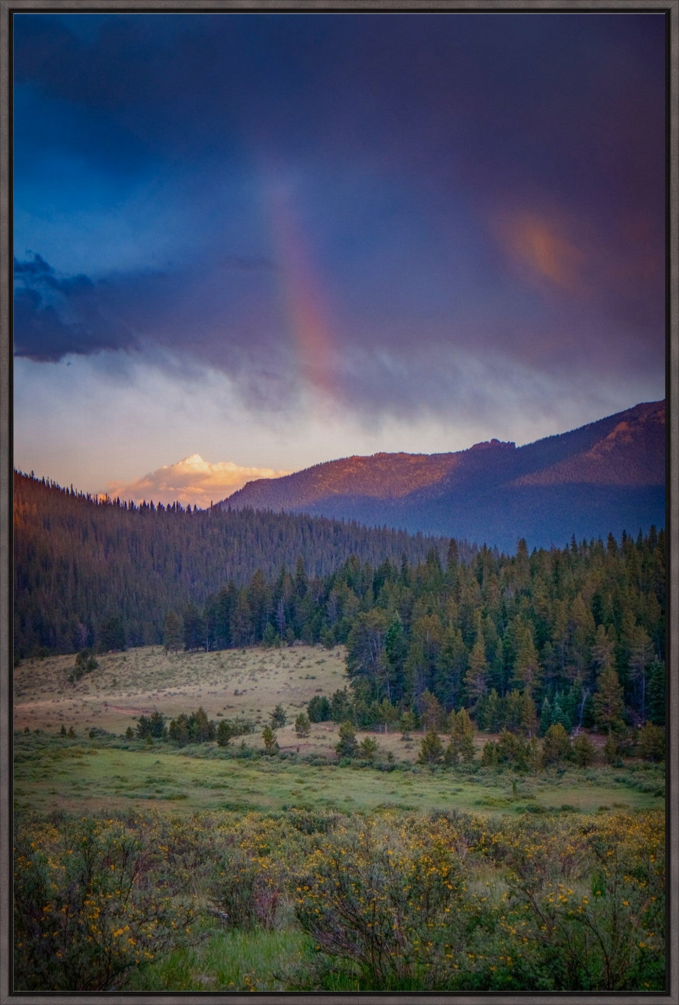 Rainbow on the Mountain I