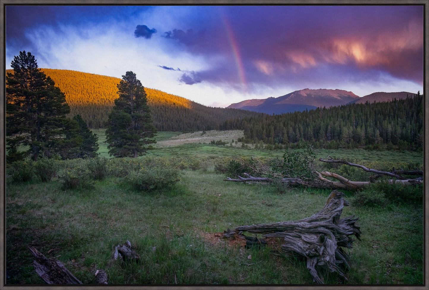 Rainbow on the Mountain III