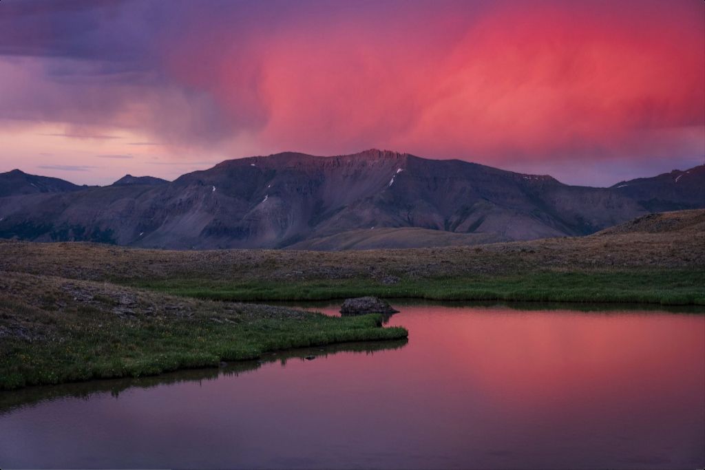 Fire on the Pond