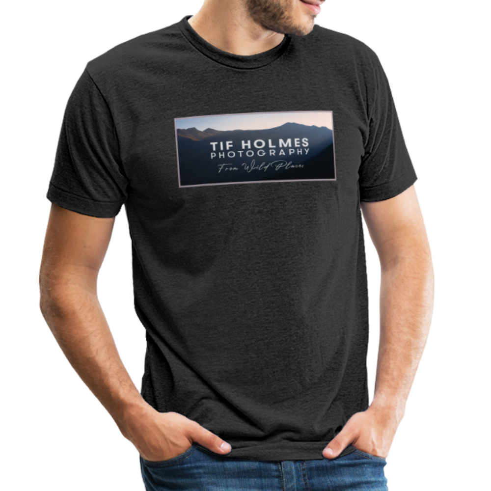 Unisex Tri-Blend T-Shirt - heather black