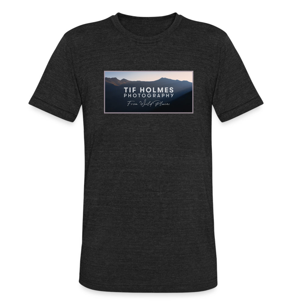 Unisex Tri-Blend T-Shirt - heather black