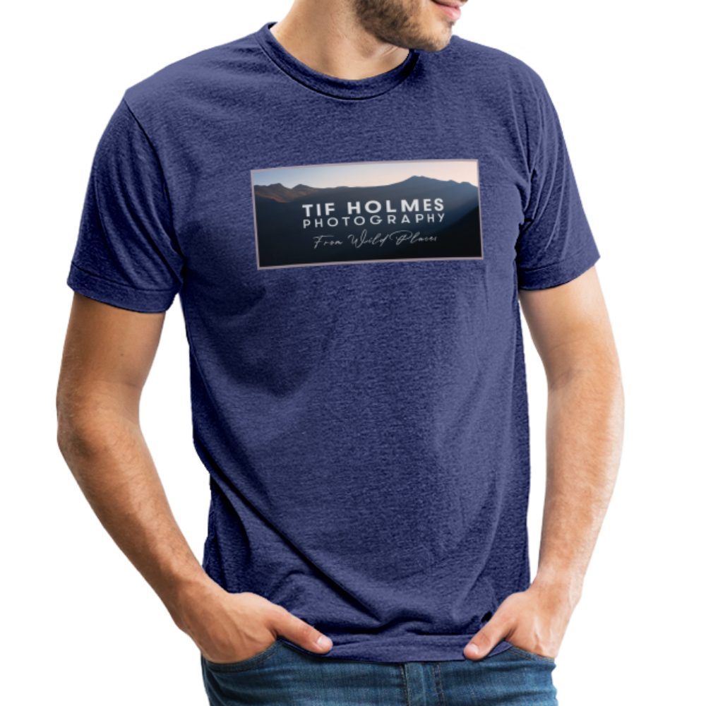 Unisex Tri-Blend T-Shirt - heather indigo