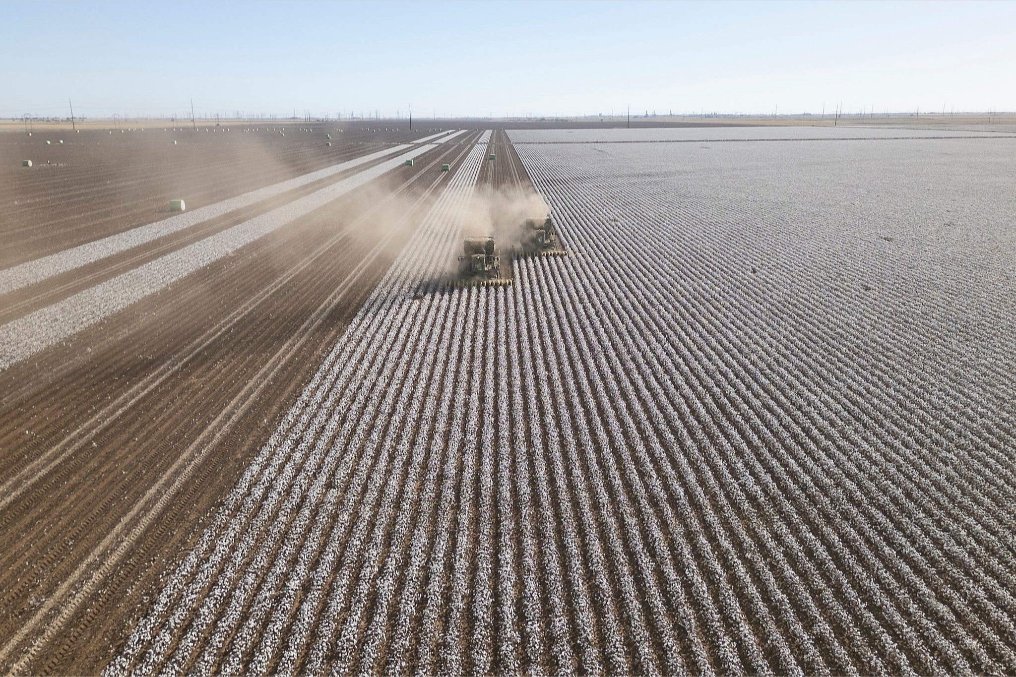 Aerial Cotton Harvest II