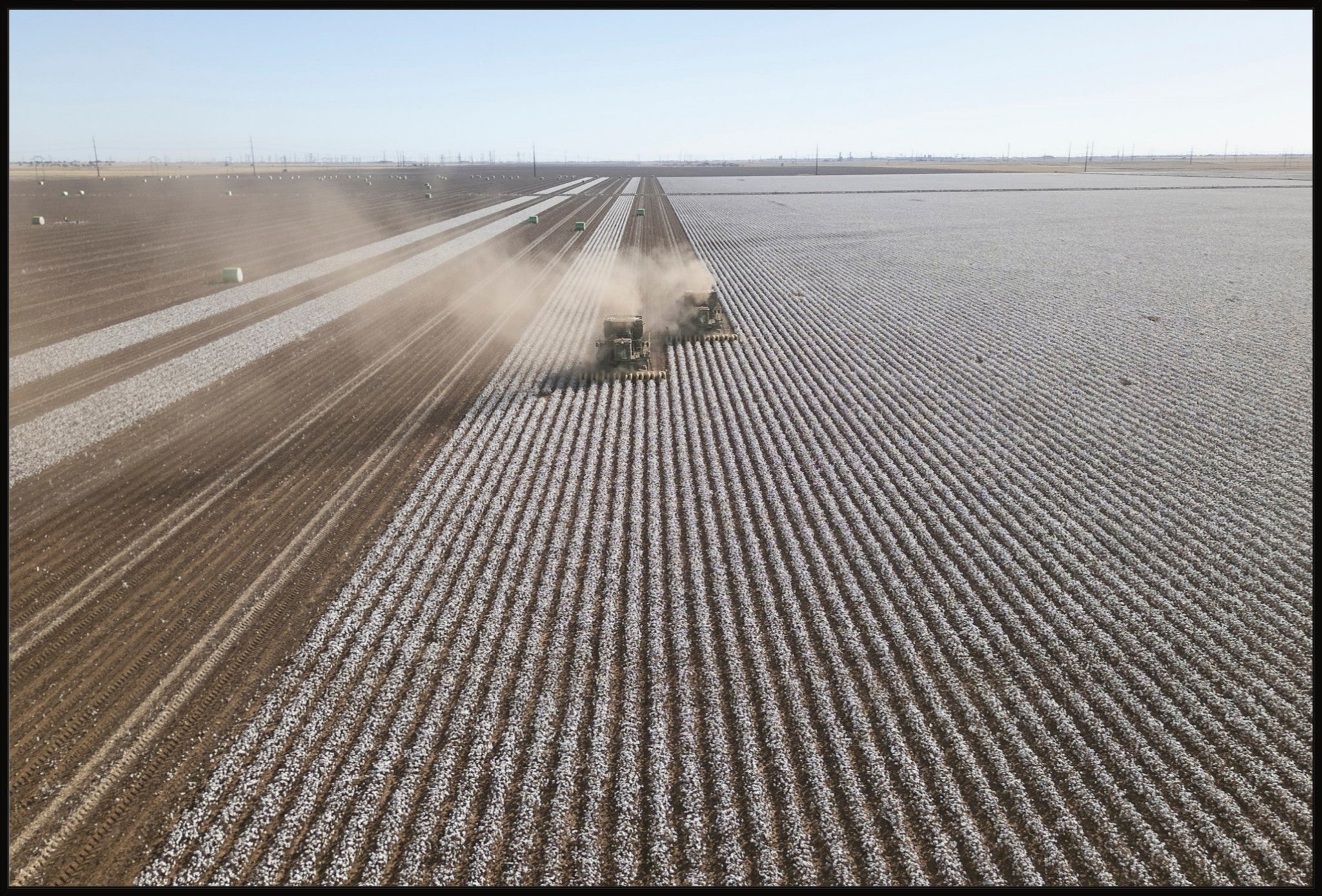 Aerial Cotton Harvest II