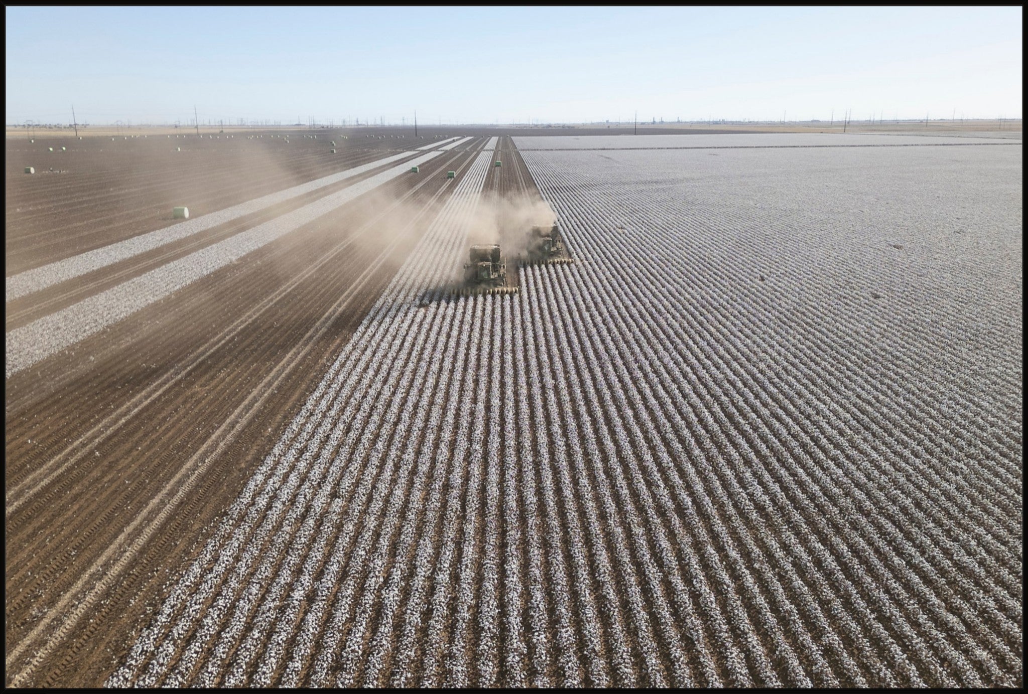 Aerial Cotton Harvest II