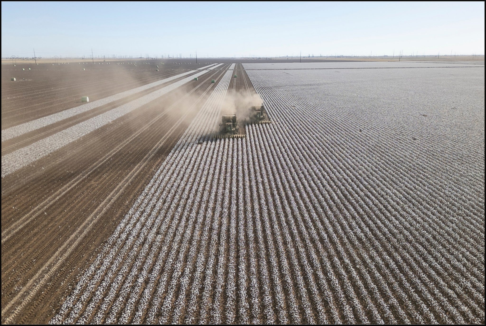 Aerial Cotton Harvest II