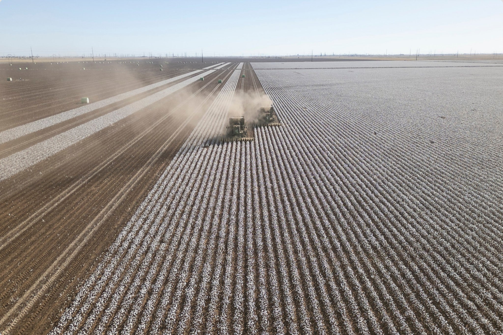Aerial Cotton Harvest II