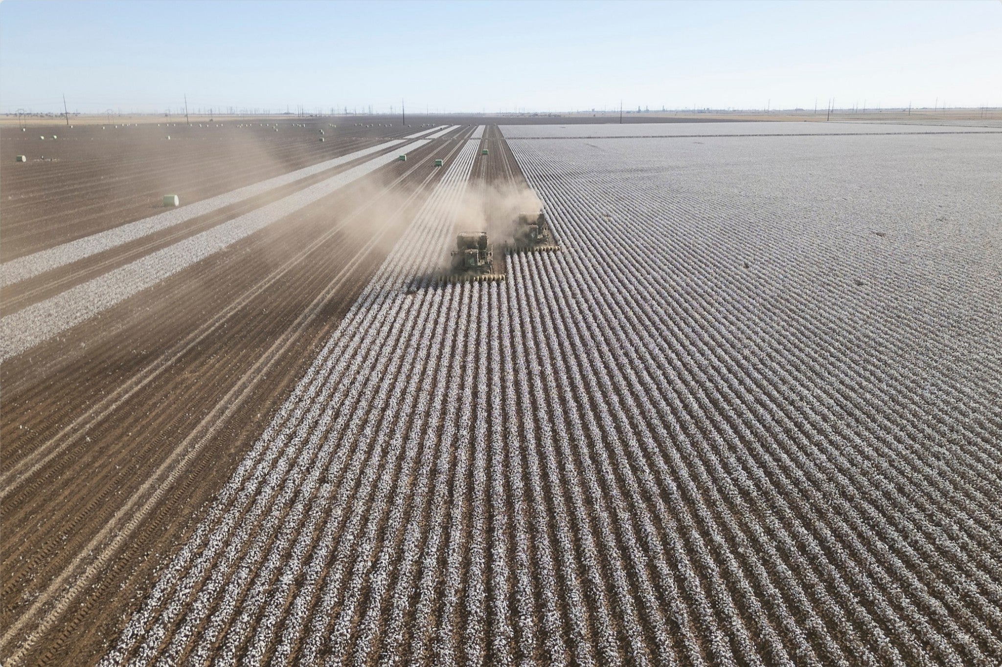 Aerial Cotton Harvest II