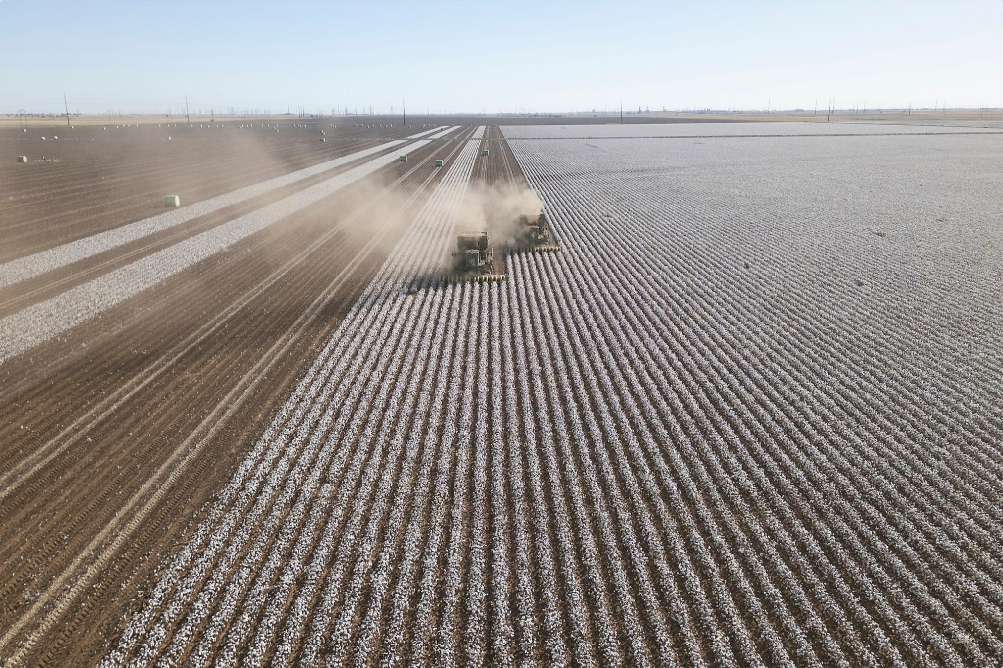 Aerial Cotton Harvest II