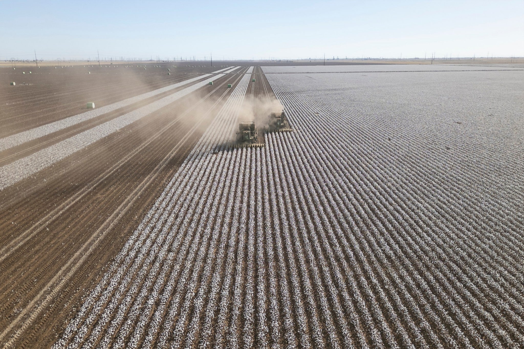 Aerial Cotton Harvest II