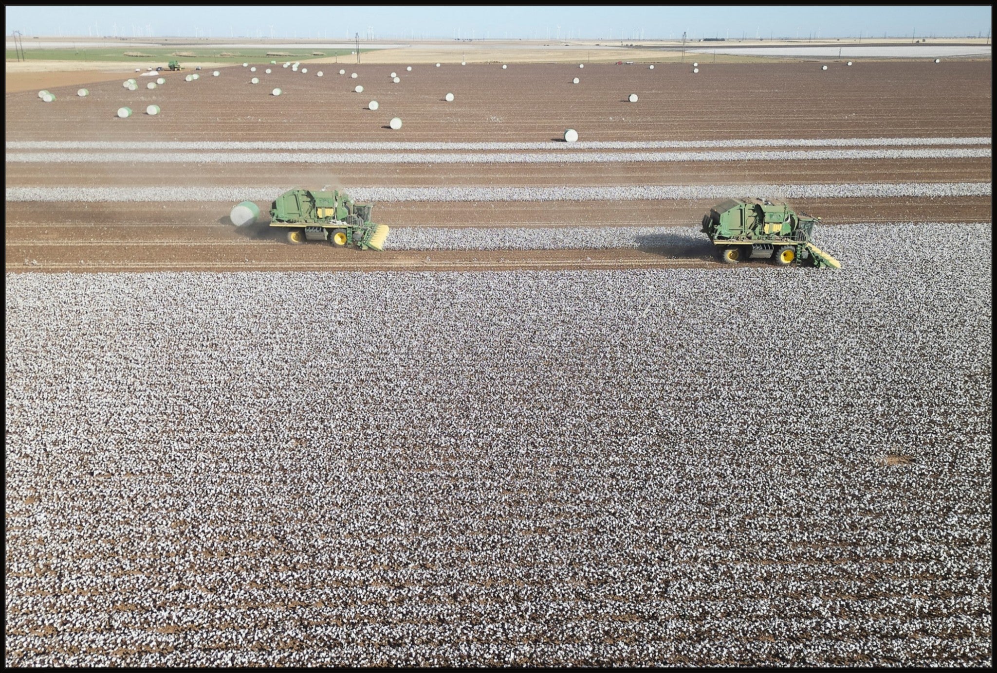 Aerial Cotton Harvest III