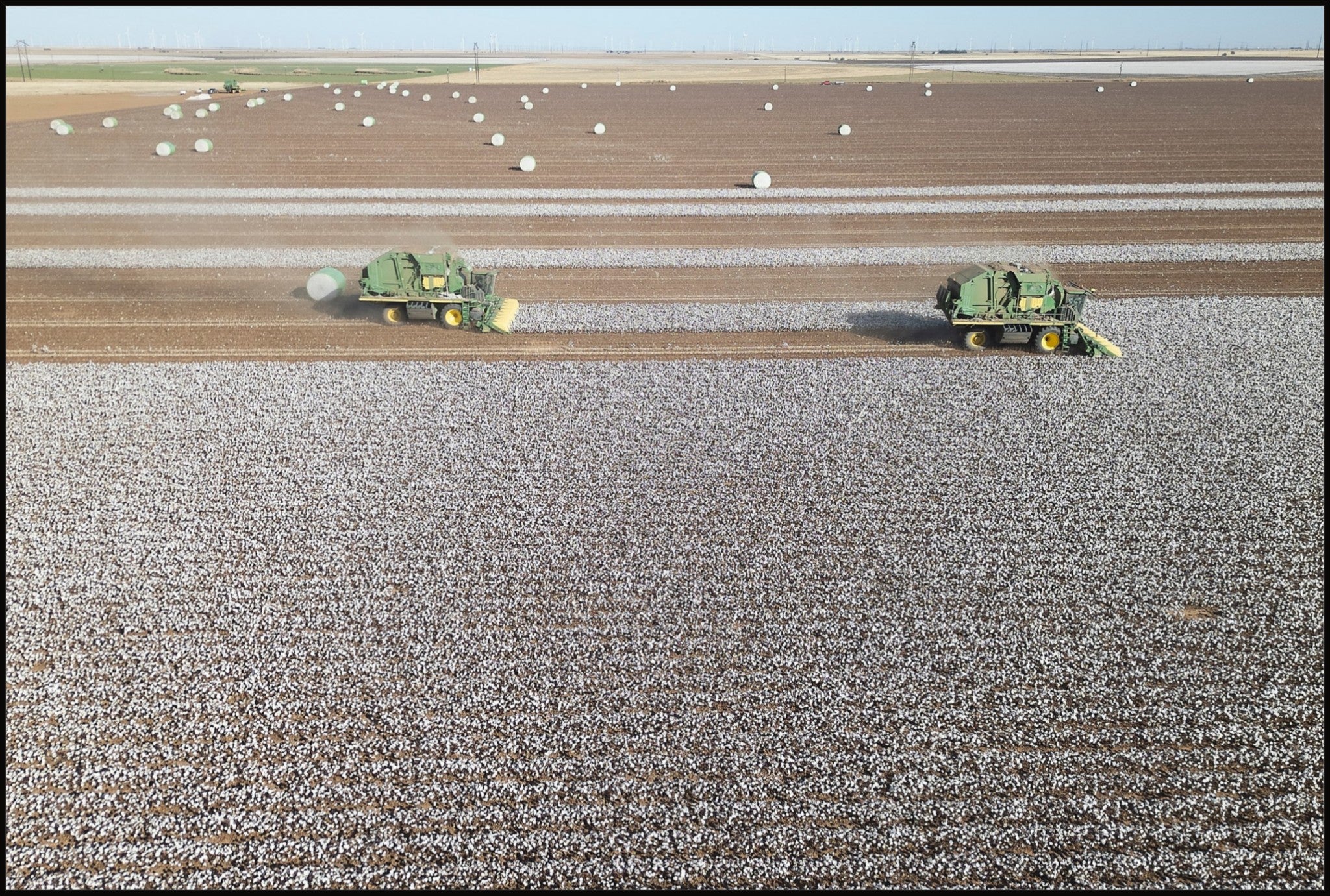 Aerial Cotton Harvest III