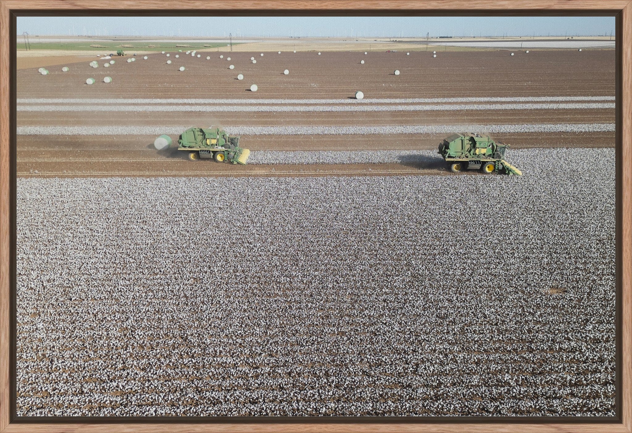 Aerial Cotton Harvest III