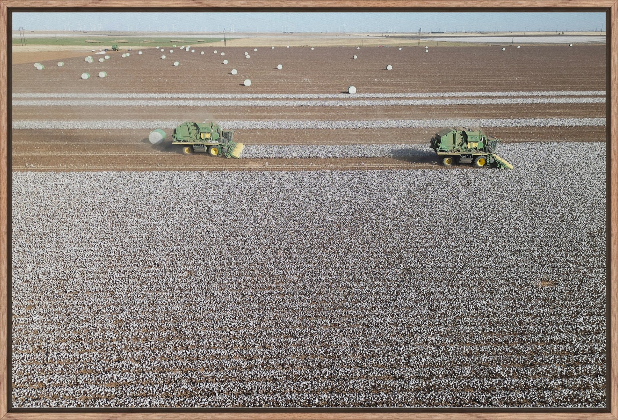 Aerial Cotton Harvest III
