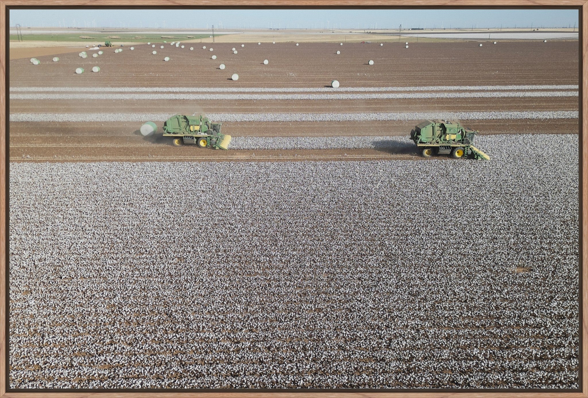 Aerial Cotton Harvest III