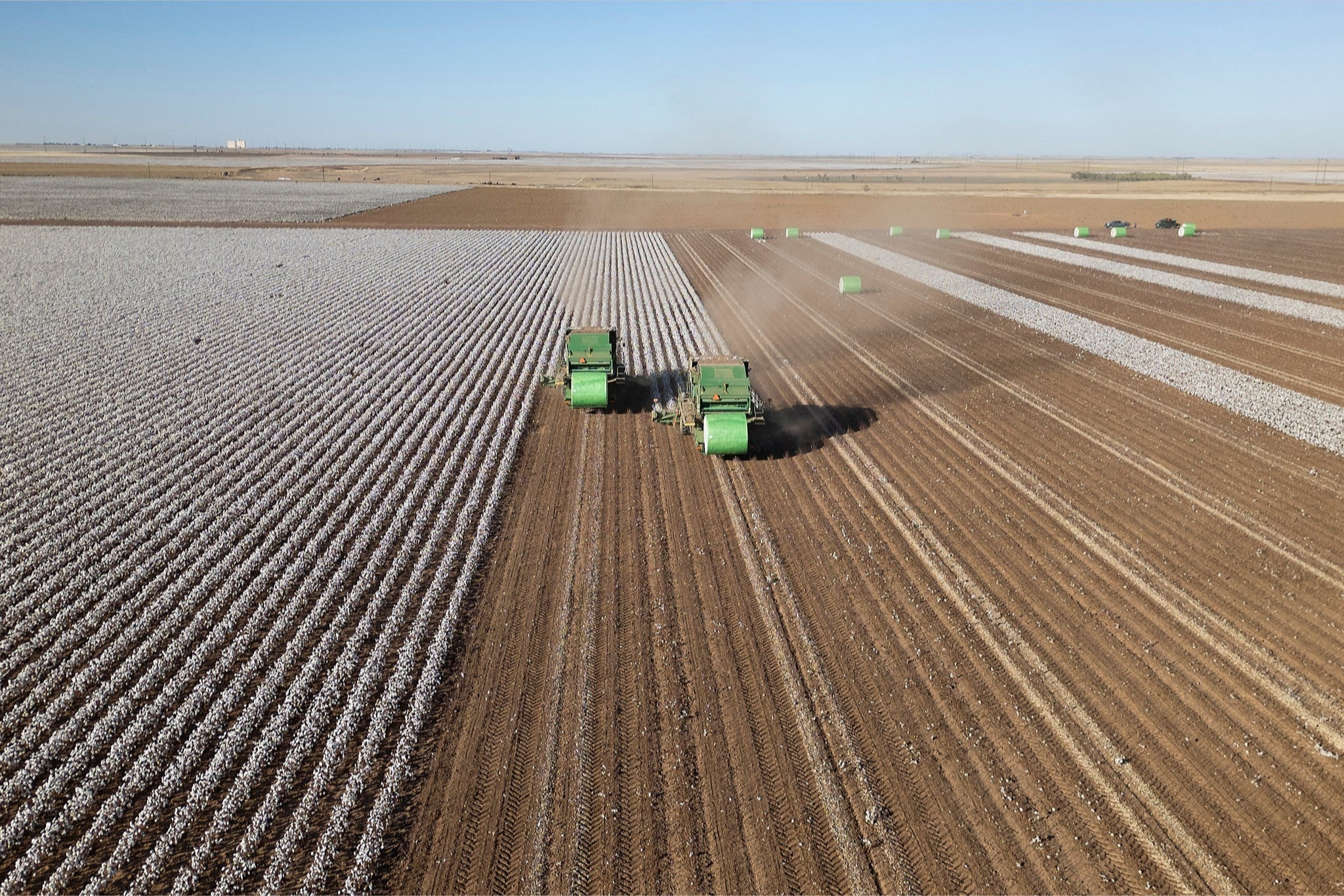Aerial Cotton Harvest IV