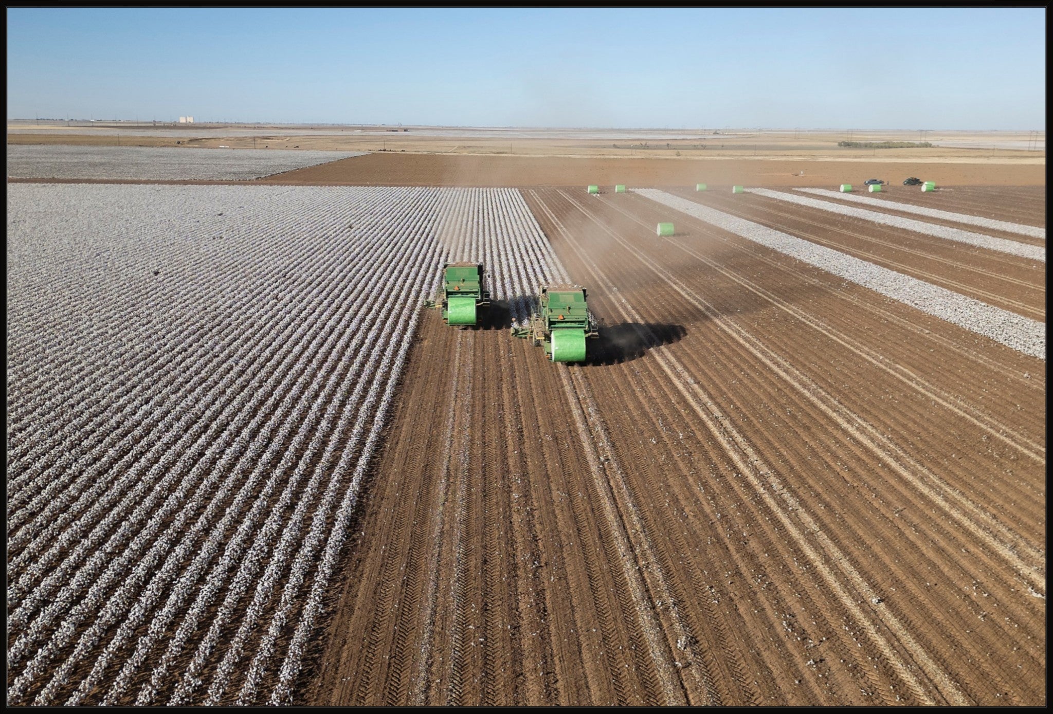 Aerial Cotton Harvest IV