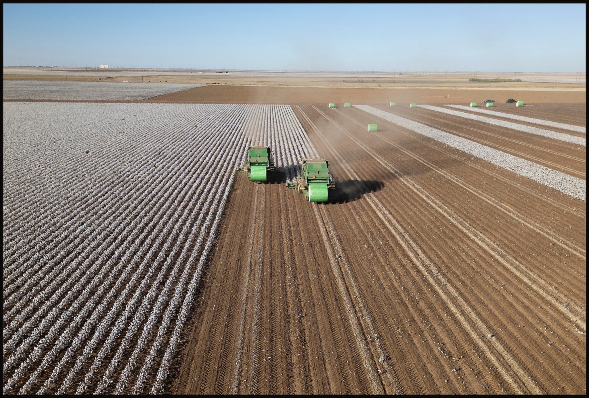 Aerial Cotton Harvest IV