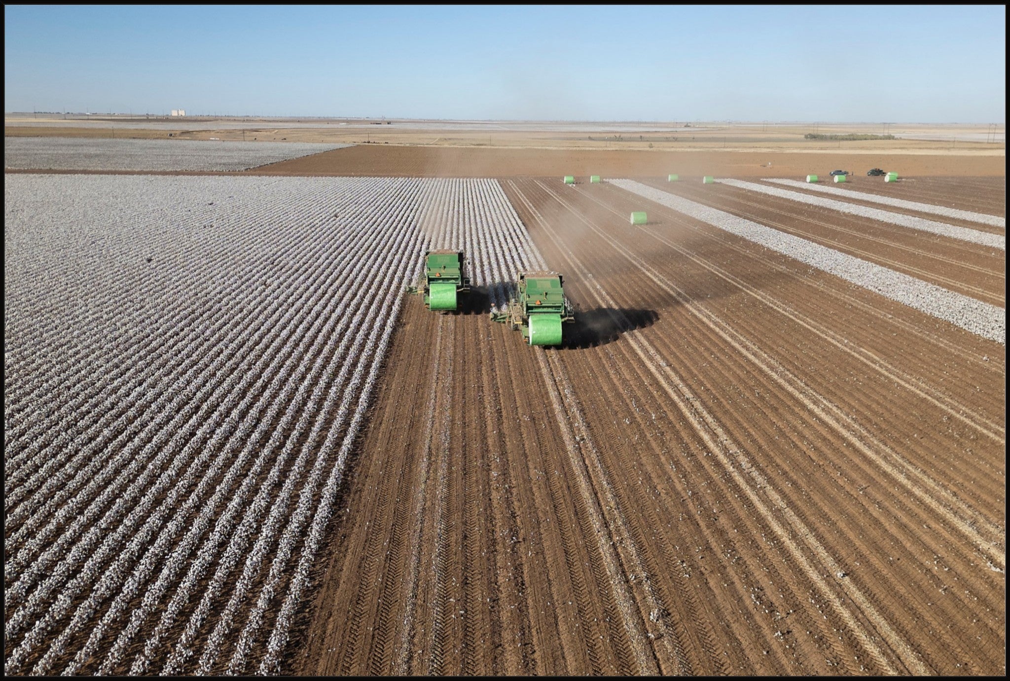 Aerial Cotton Harvest IV