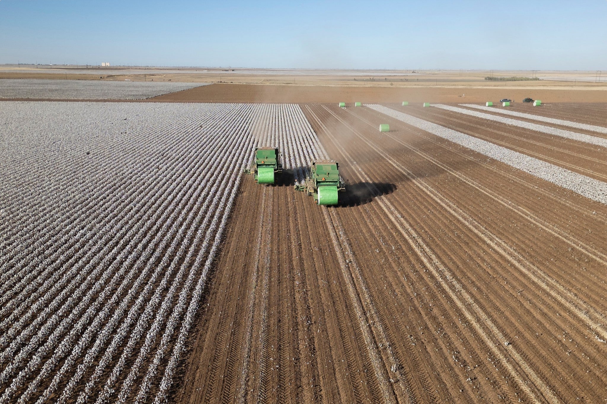 Aerial Cotton Harvest IV