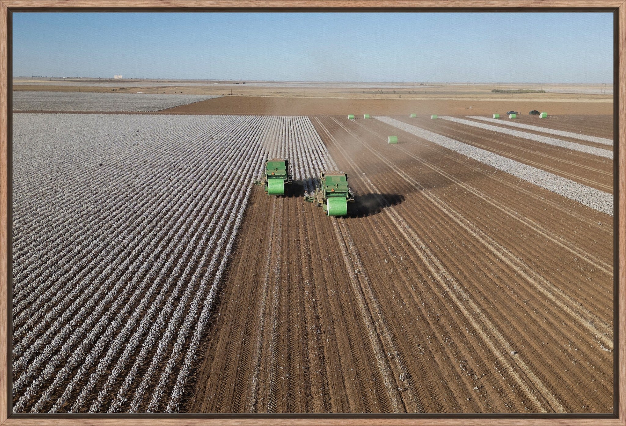 Aerial Cotton Harvest IV