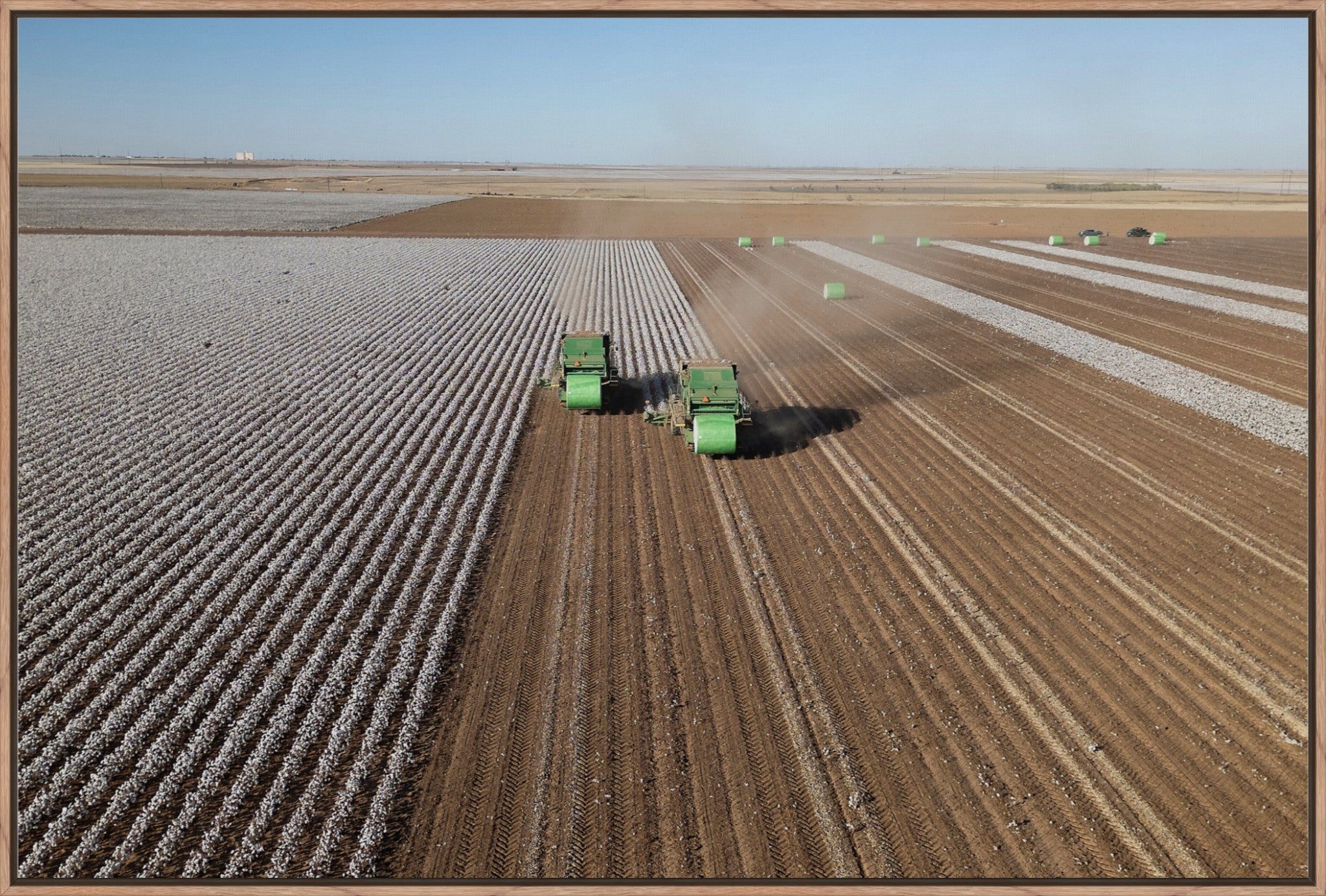 Aerial Cotton Harvest IV