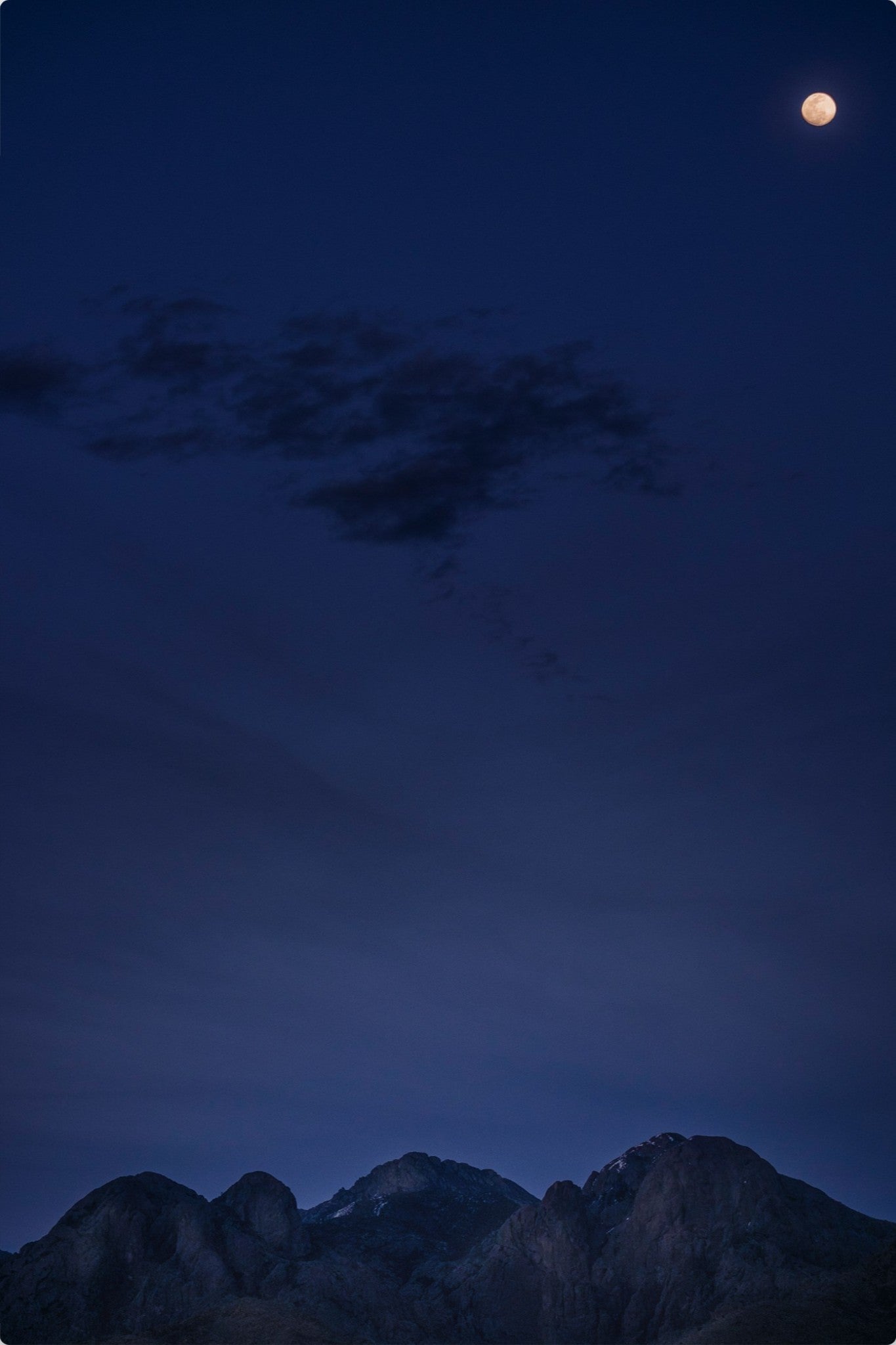 Organ Mountains Moonrise II
