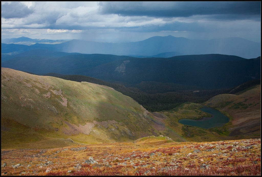 Horseshoe Lake from Mount Walter