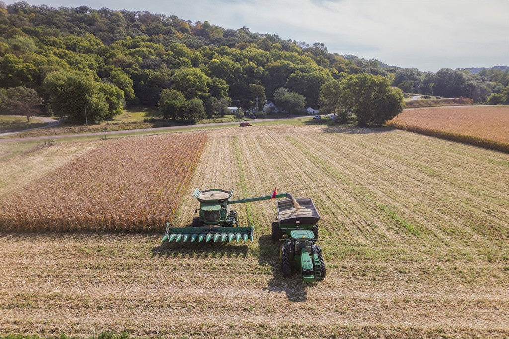 Aerial Corn Harvest V
