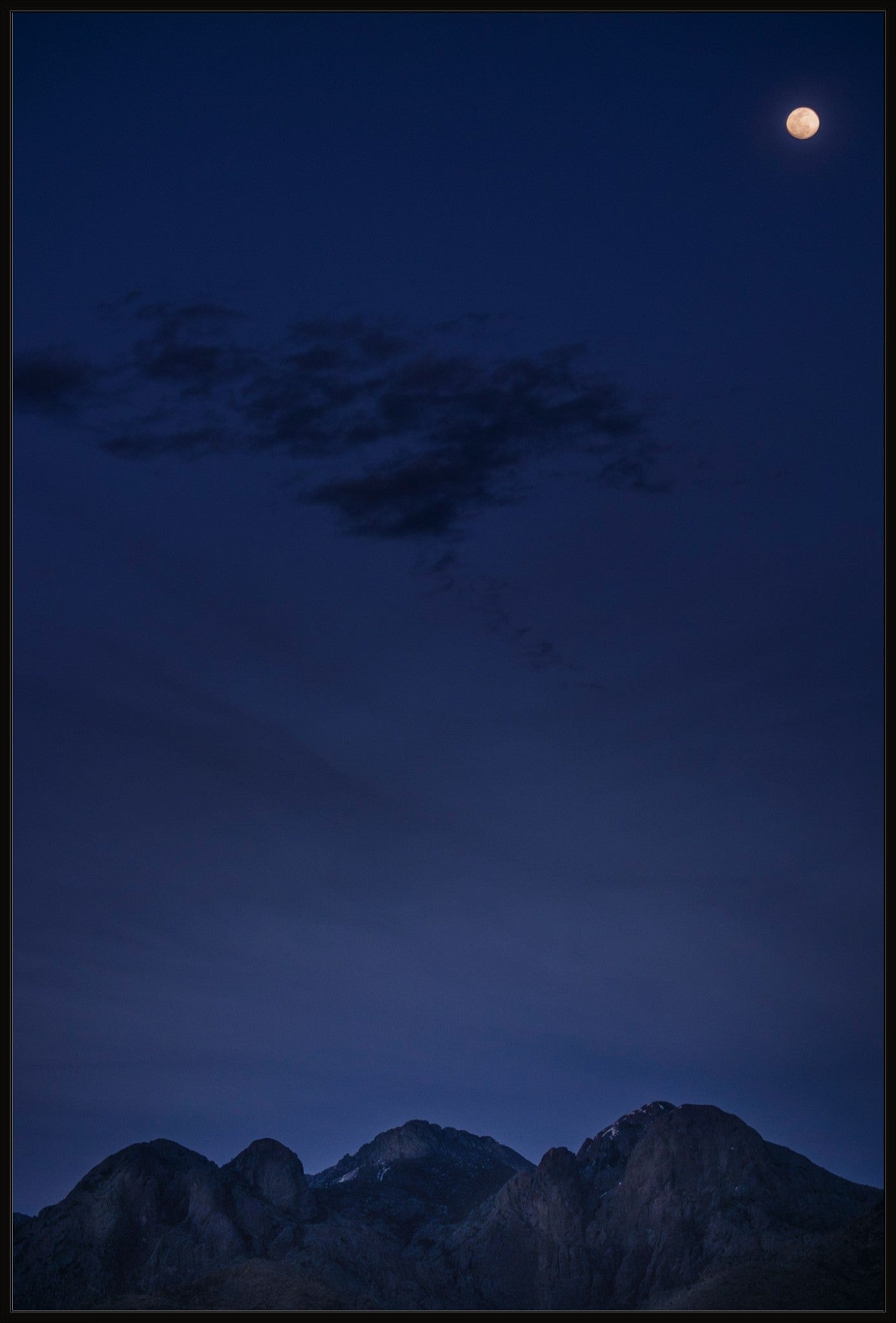 Organ Mountains Moonrise II