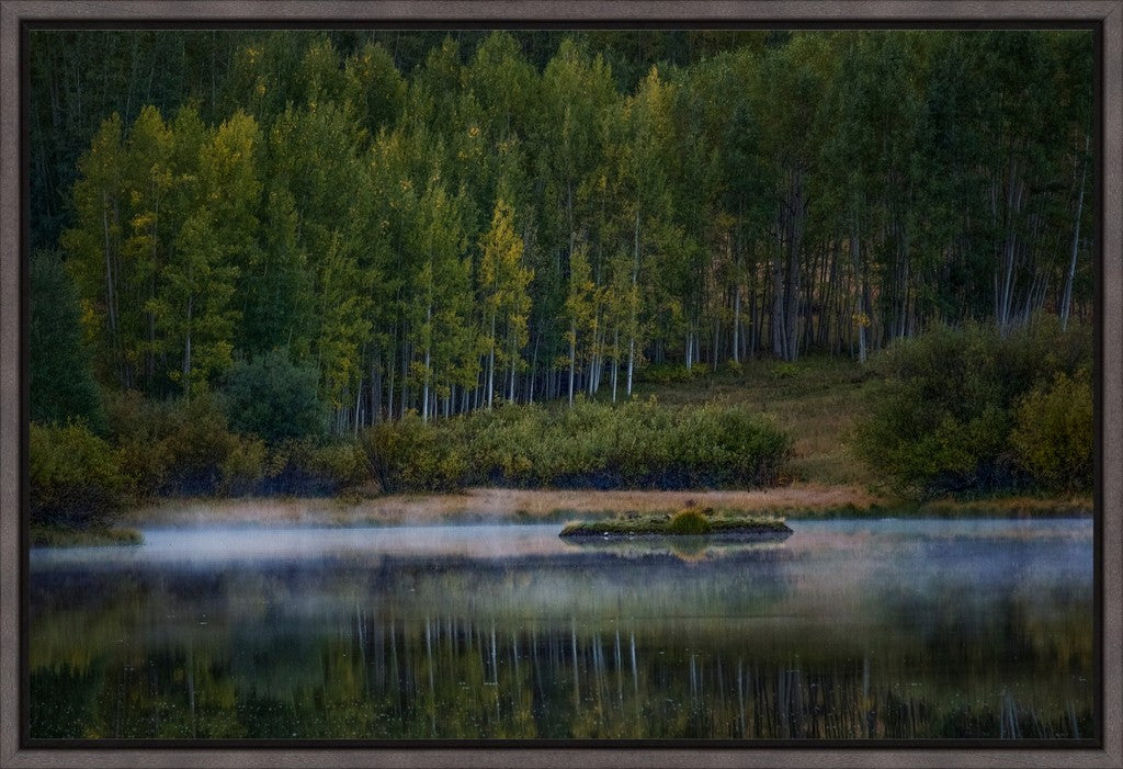 Misty Lake and Island