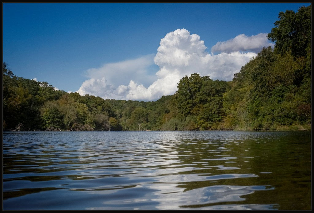 Early Fall Lake Scene