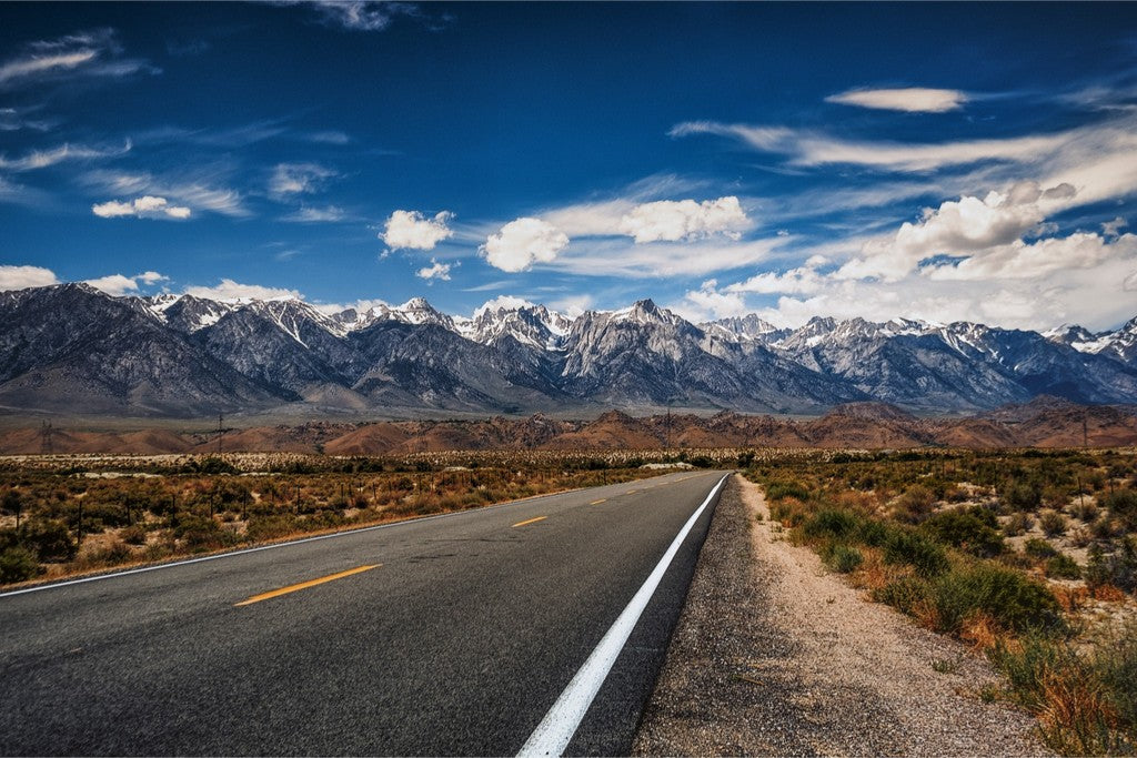 Highway to Lone Pine & Mt. Whitney