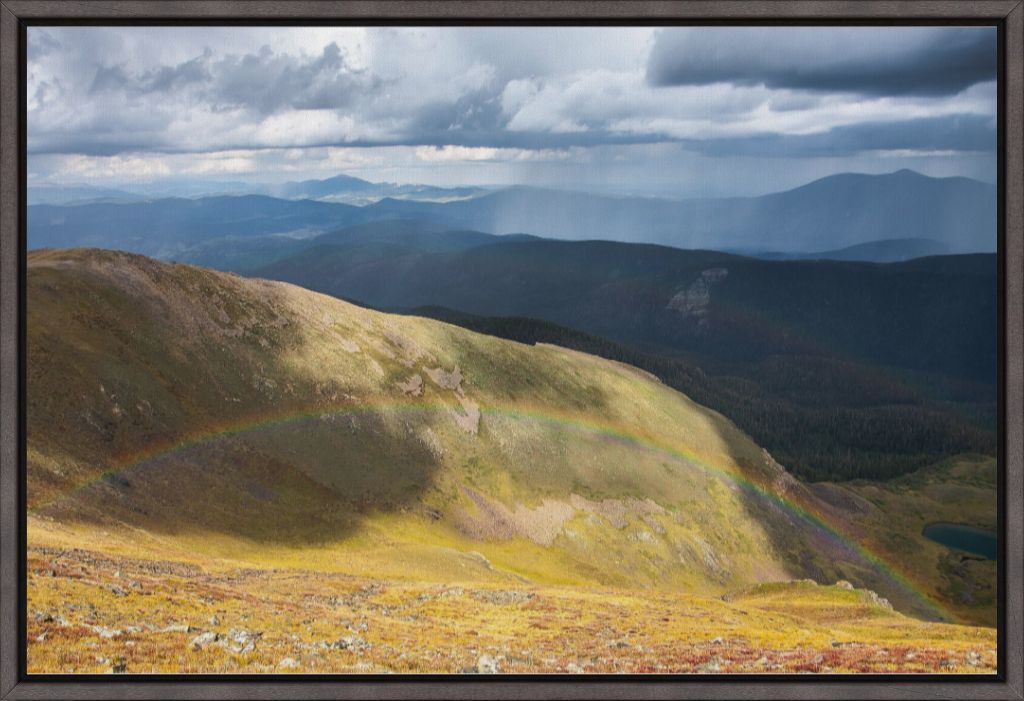 Double Rainbow from Mt. Walter
