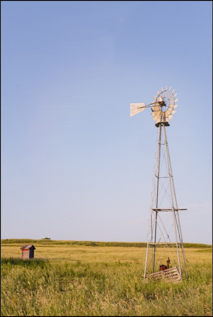 Historic Windmill and Outhouse