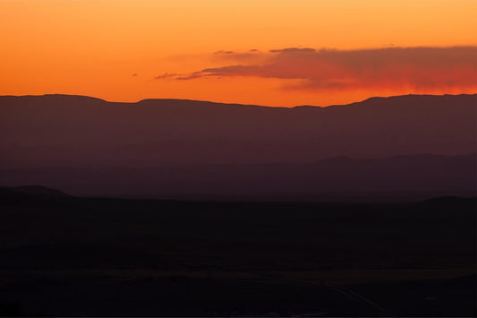 Layers of a Setting Sun