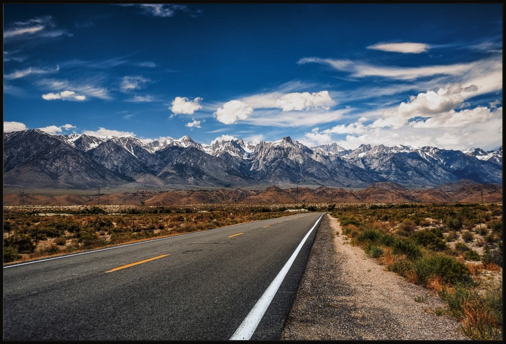 Highway to Lone Pine & Mt. Whitney