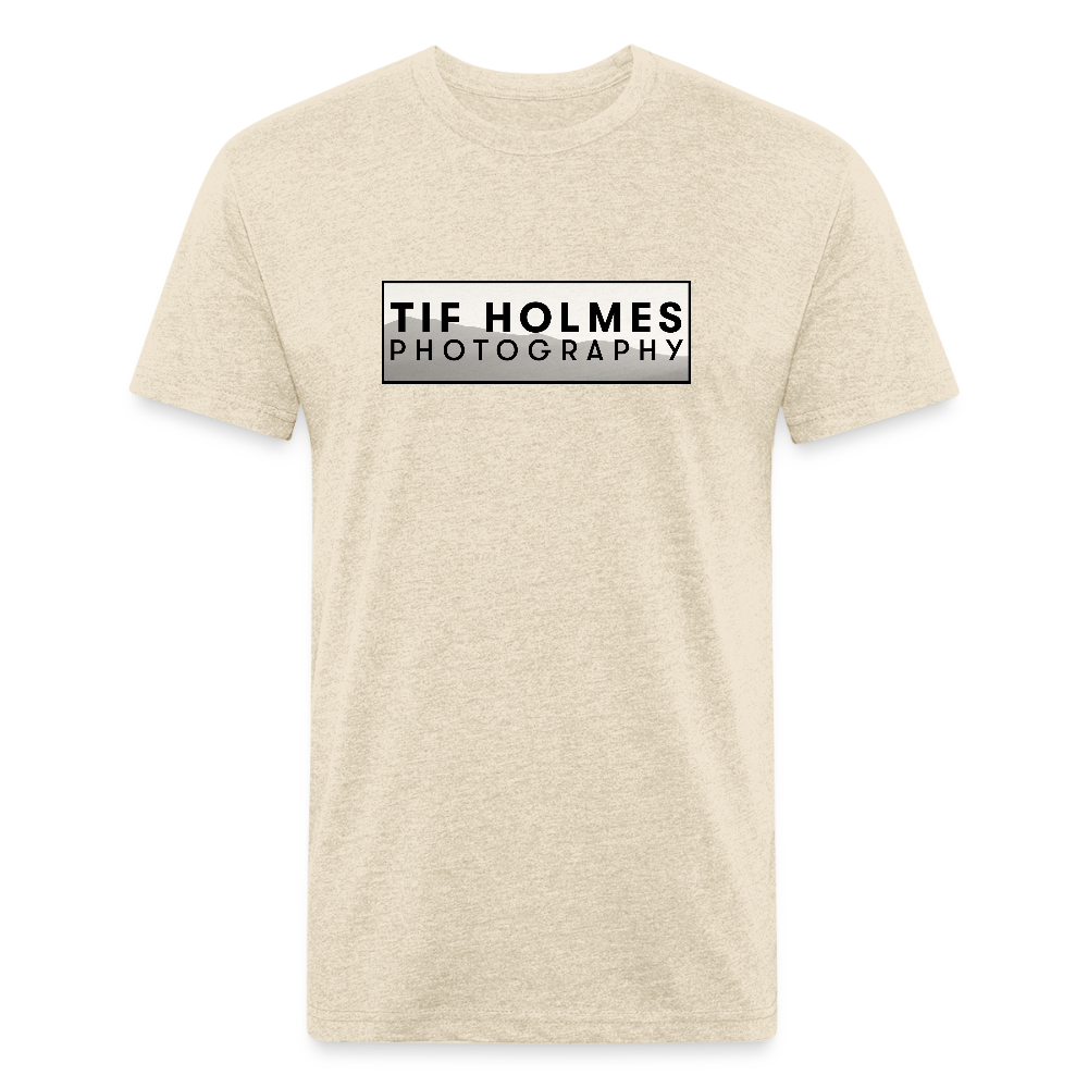 THP Logo Fitted Cotton/Poly T-Shirt by Next Level - heather cream