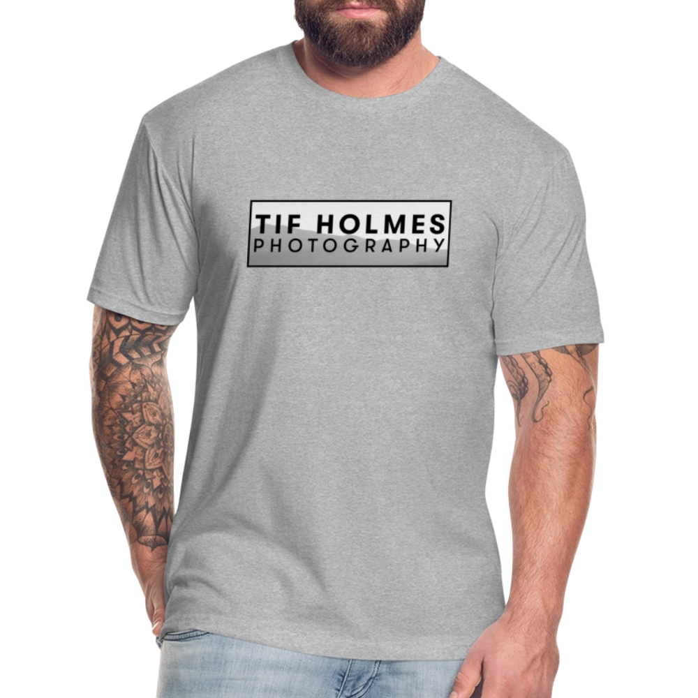 THP Logo Fitted Cotton/Poly T-Shirt by Next Level - heather gray